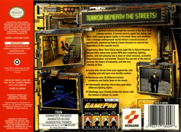 Hybrid Heaven (USA) box cover back